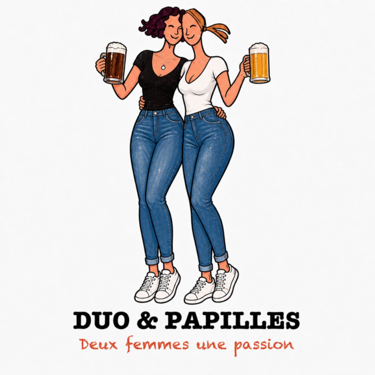 Karine et Manon — l'ambiance conviviale du soir